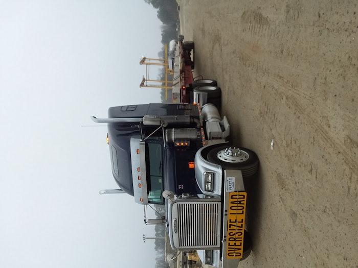 CrissCross Transportation Uploaded by : Christopher Dunlow Loading another long, wide, and heavy load headed to Northern Virginia