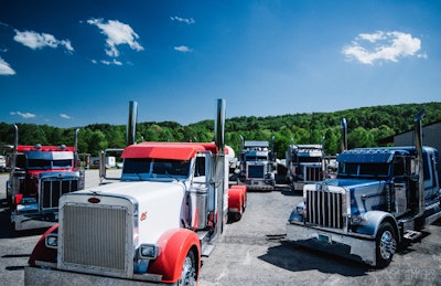 Gooch Trucking Fleet Spring Photo Shoot