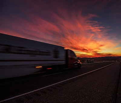 Sunset in farewell bend oregon