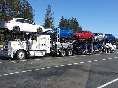 Car haulers reprieved from regulatory flags for large loads 