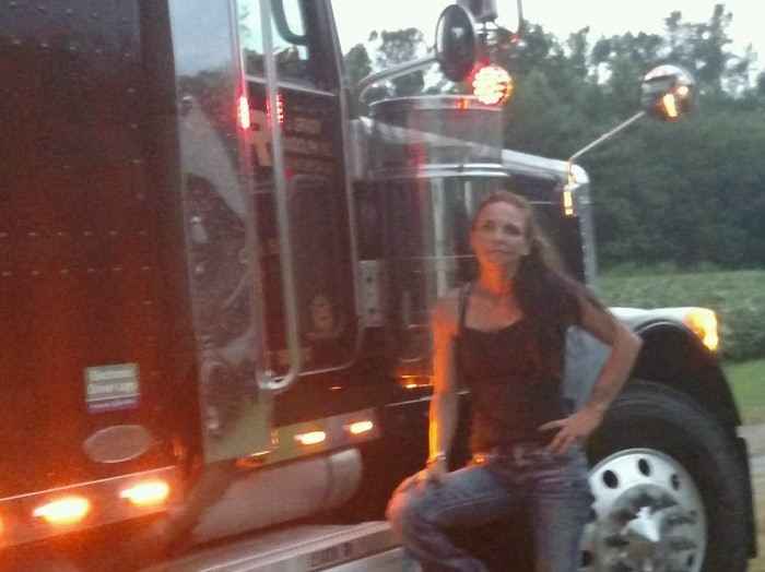 Just a girl & her truck :-)