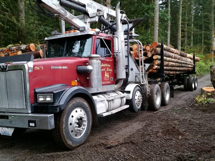 Western Star Logging Truck