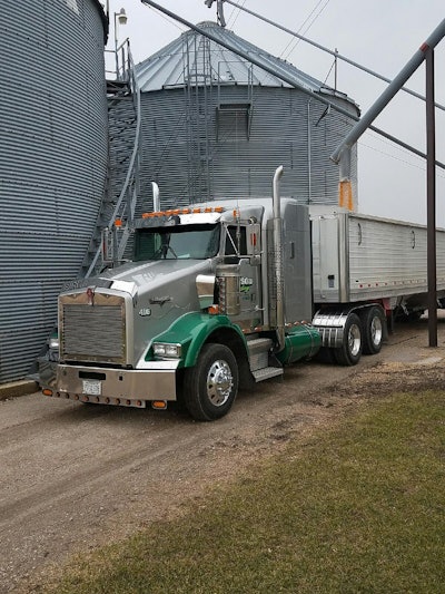 Loading corn