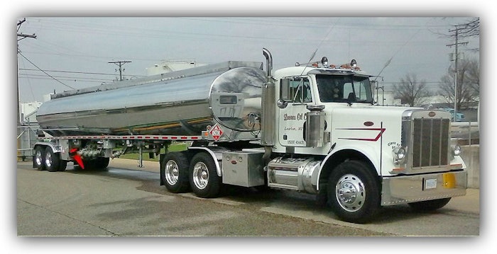 Uploaded by : Jim Young This is my 1995 Pete and 1993 Fruehauf Trailer it works every day hauling fuel around Southwest Michigan