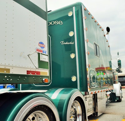 It also was outfitted with a 63-inch sleeper the Snows replaced with this 140-inch ICT big bunk they then proceeded to gut, performing a front-to-back remodel over the years.