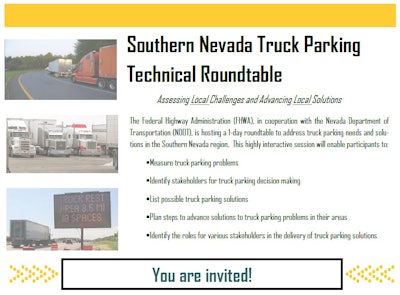 Click through the image to download a full flyer for the meeting, which will run November 15 from 8:30 a.m.-3:30 p.m. in room 296 at 600 S. Grand Central Parkway (near I-15) in Las Vegas.