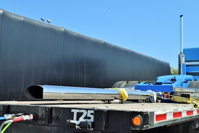 1961 Peterbilt Stacks On Mel Rick Step Deck Trailer 2018 12 27 08 11