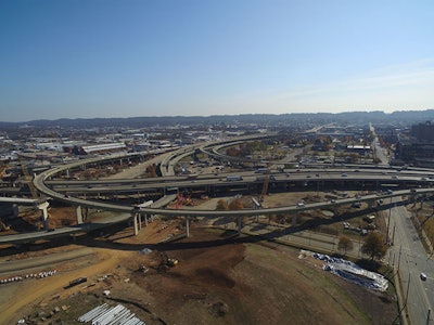 I-59/20 in downtown Birmingham, Alabama, will close for approximately 14 months beginning in January. (ALDOT photo)