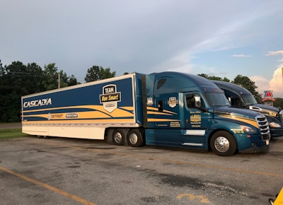 As a longtime member of Freightliner’s Team Run Smart, Henry Albert tests and promotes fuel efficiency measures with his 2018 Freightliner Cascadia.