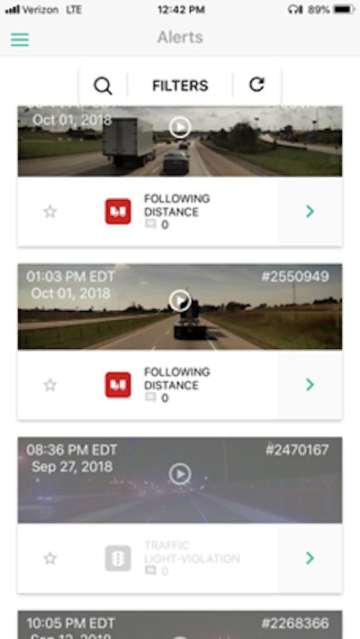 Increasingly, as Huff points out, providers of video systems are delivering feedback directly to the driver for self-coaching — the The Driveri Mobile Coach app from Netradyne gives drivers their own videos of recorded events for self-training purposes.