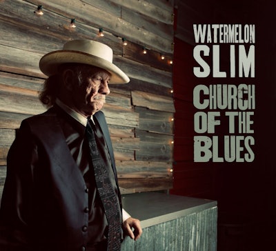 Preview former trucker Watermelon Slim’s new “Church of the Blues” record via this link.
