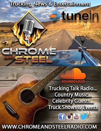 Click through the image to access the Chrome and Steel Radio website.