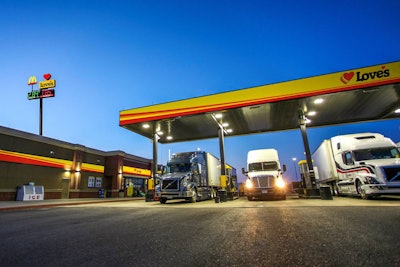 Love’s Travel Stops plans to open more than 40 new locations in 2019 with more than 3,000 truck parking spaces.