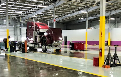 The parts space the new Atlas Fleet Services facility includes boast 10,000 square feet of space. The shop is located at 20401 Trolley Industry Drive just off I-94 in Taylor, Mich.