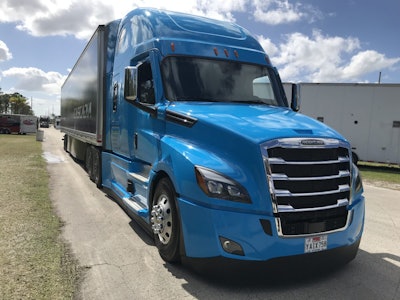 The 2020 Cascadia tractor, set for production this fall, will enable SAE Level 2 automated driving and will become the first production model to hold such distinction in North America.
