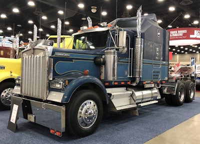 Jeff Chase’s 1990 Kenworth W900A has a 60 Series Detroit engine and nine-speed transmission. Chase is from Dillsboro, Indiana.
