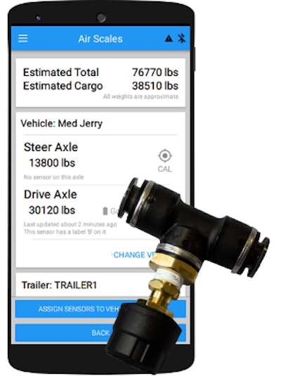 Batteries in the sensors last for about a year, and the driver application “delivers alerts for low battery” ahead of it needing change.