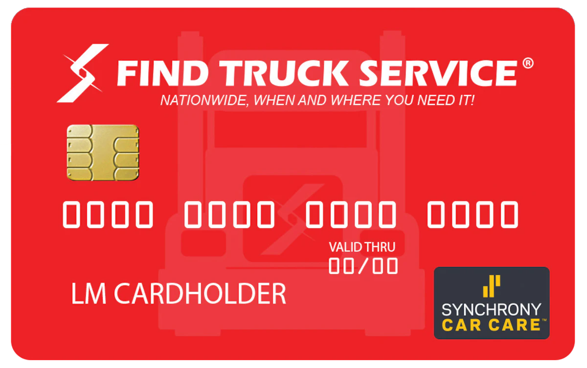 new credit card from find truck service overdrive new credit card from