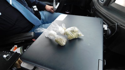 A truck driver was arrested Thursday, March 14, during an inspection blitz in Indiana for possession of marijuana. (ISP photo)