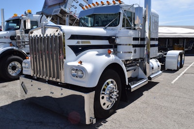 This well-appointed Kenworth from IMT Transport is on display at the PKY Truck Beauty Championship.