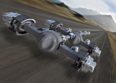 Downspeeding uses high-speed rear axles combined with high-torque lower-rpm engines. With this powertrain combination, the engine revs less at any given highway speed and receives a corresponding fuel economy boost.
