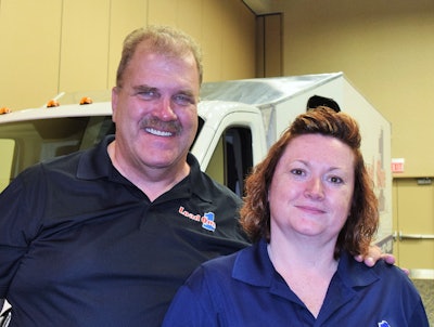 Small fleet owners Steve and Carol McNeal