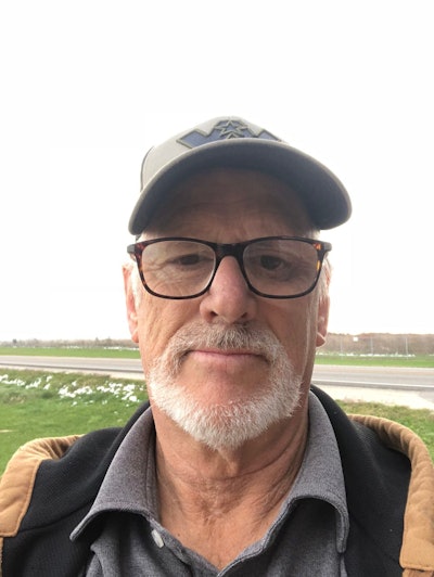 Small fleet owner Monte Wiederhold