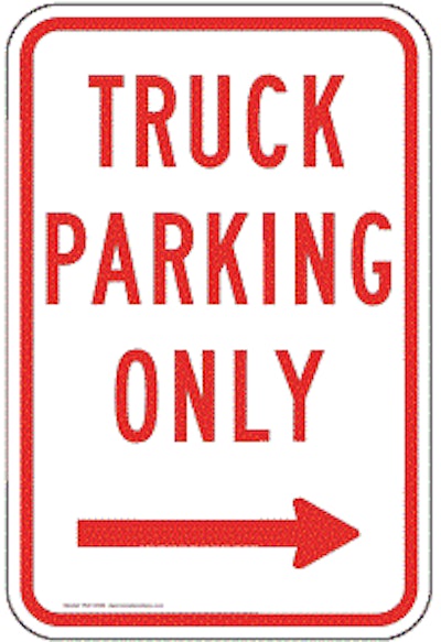 Truck Parking Only 2019 04 01 13 19
