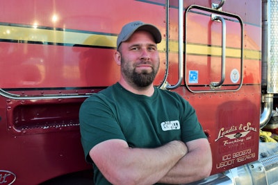 Owner-operator Mike Landis manages sticky situations via his independent operation hauling food-grade liquid products…