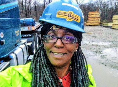 Maryland-based steel hauler Nikki Stewart