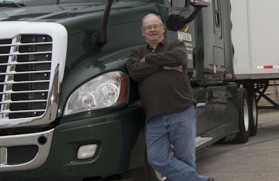 Danny Jewell, driver for Waterloo, Iowa-based Warren Transport, was the 2019 Owner-Operator of the Year named by Overdrive and the Truckload Carriers Association.