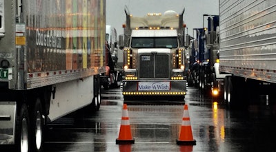 Truck drivers participating in the annual Make-A-Wish Mother’s Day Convoy raised a record $600,542 for the chapter.