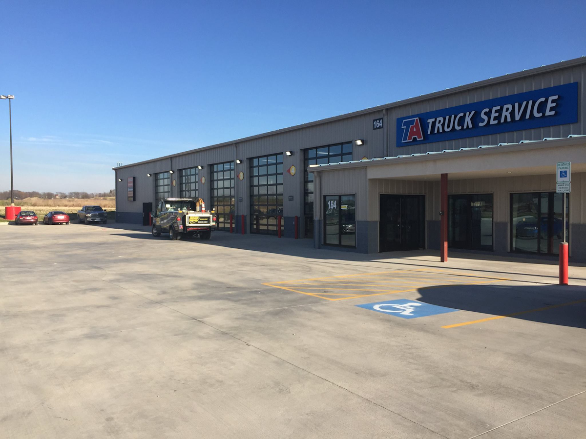TA Truck Service center added to Fairburn, location Overdrive