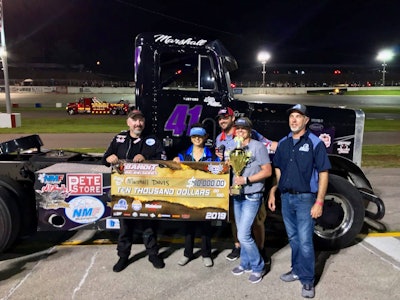 Bandit Series racer Marshall Davis earned his first win on June 22 at Lebanon I-44 Speedway in Lebanon, Missouri. (Bandit Series phot0 | Facebook)