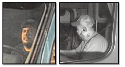 After the driver sped away, stopped his truck and took off on foot, agents found 52 people inside his trailer. (LSBP)