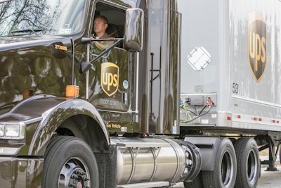 UPS is seeking an exemption from two provisions of the entry-level driver training rule, which will go into effect on Feb. 7, 2020.
