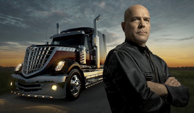 Goodwin’s initial trucking work, for International Trucks, was in support of the Lonestar launch.