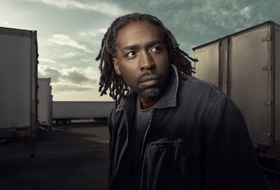 Some of Goodwin’s shots, such as this, were made at truck stops.