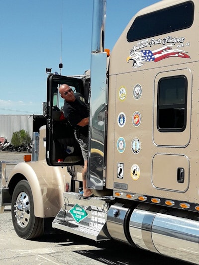 Doran Doravi has been named a Highway Angel for stopping to help a driver involved in a rollover crash.