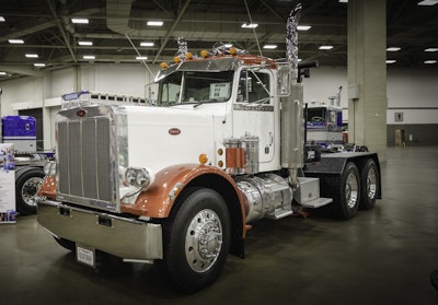 Third place: Wade Wardlaw’s 1975 Peterbilt 359, “Wade’s Pride and Joy.”