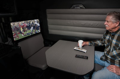 EpicVue has launched in-cab satellite TV packages for owner-operators.