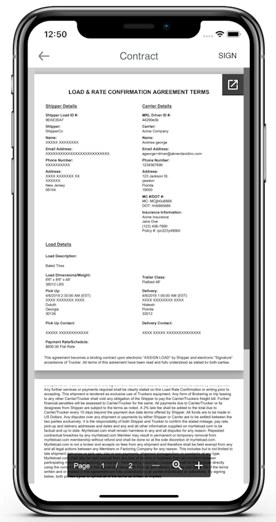 When owner-ops book a load via the RiteLoad platform, says Kane, they’re not signing a contract rate confirmation with any broker or intermediary, but with shippers who source capacity through the platform. “We’re not a broker ourselves,” Kane is quick to note. “Not a Transfix or an Uber.” The RiteLoad app for carriers is available for Android and iOS devices.