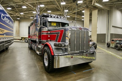 Second place: “Got the Bug” is a 2019 Peterbilt 389 dump driven by Dodd City, Texas-based Bryce Brown and owned by Hammett Excavation.