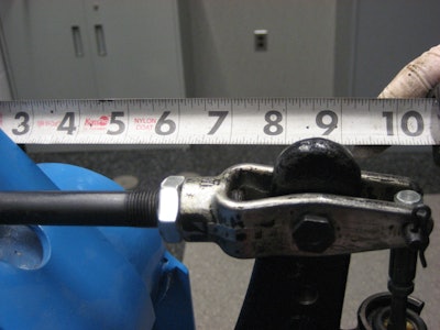 If an automatic slack adjuster’s stroke is too long, it takes away from the brake’s force.