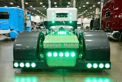 #414 Driver/Owner: Ray Thompson Hometown: Campbell, MO Truck: 2000 Silver/Gray/Green...