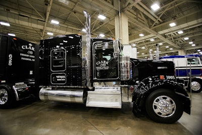 #538 Driver/Owner: Luis Fraoa Hometown: Pasadena, TX Truck: 2019 Black Kenworth...