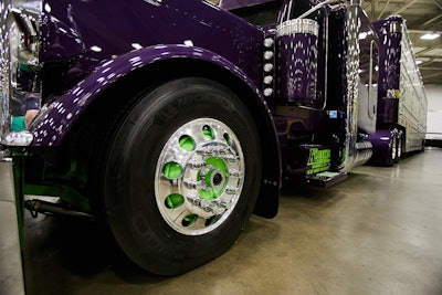 #724 Driver/Owner: TJ Kounkel Hometown: Merrill, IA Truck: 2019 Purple Peterbilt...