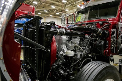 #828 Driver/Owner: Brandon Farley Hometown: Neosho, MO Truck: 2004 Red Peterbilt...