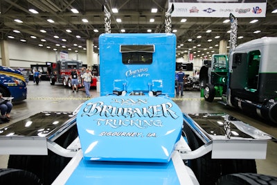 #831 Driver/Owner: Dan Brubaker Hometown: Sigourney, IA Truck: 2003 Blue Peterbilt...