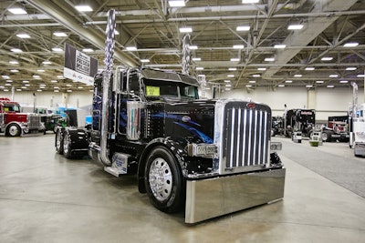 Lindamood’s 389 received a lot of exterior upgrades after they bought the truck two years ago with plans for more before MATS next year.